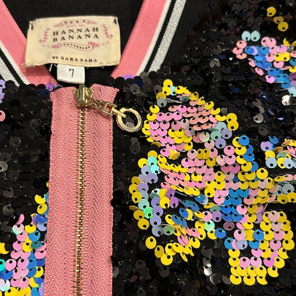 Hanna banana sequin butterfly bomber jacket - Picture 4 of 6